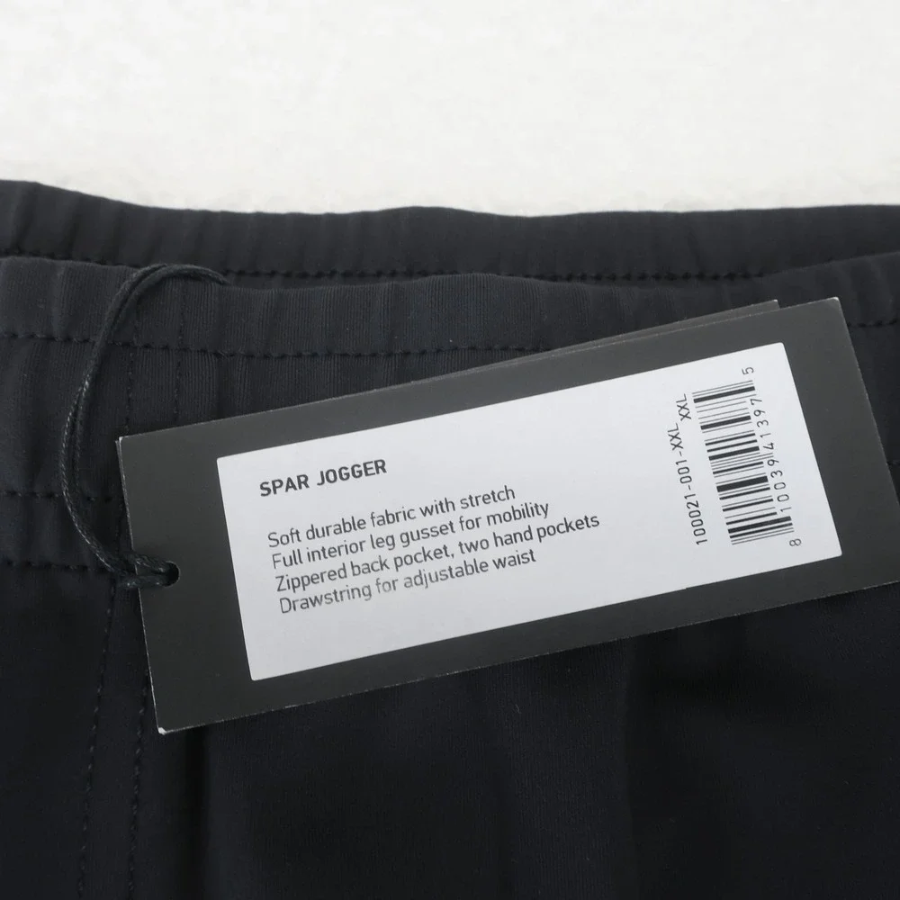 Rhone‎ Spar Jogger Activewear Pants Mens XXL 2XL Black